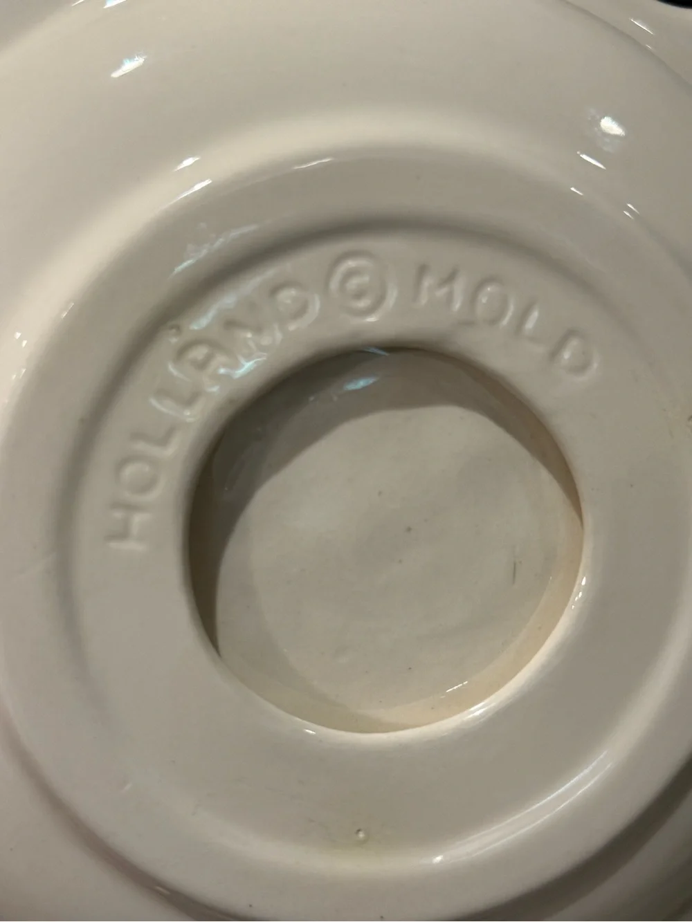 Vintage Holland Mold Golf Ashtray Funny Old Golfers Never Die Ceramic